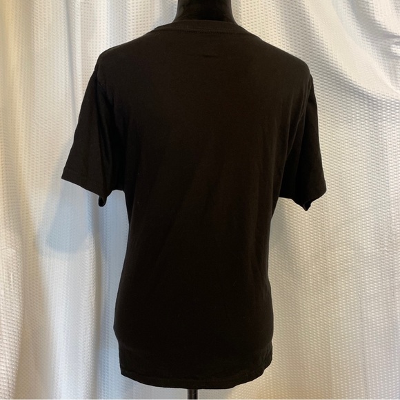 Black Glow-in-the-dark Skeleton Halloween Tee t-shirt Women’s Small NWOT - Picture 3 of 5